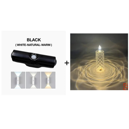 GlowAura™ — Transform dark rooms into radiant cozy oases with magical color variety and smart motion detection