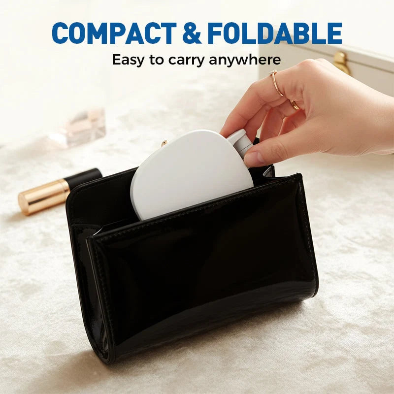 3-in-1 Selfie Light with Mirror and Phone Holder