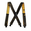 5 cm Wide Adjustable Elastic X-Back Men’s Suspenders (4-Clips)