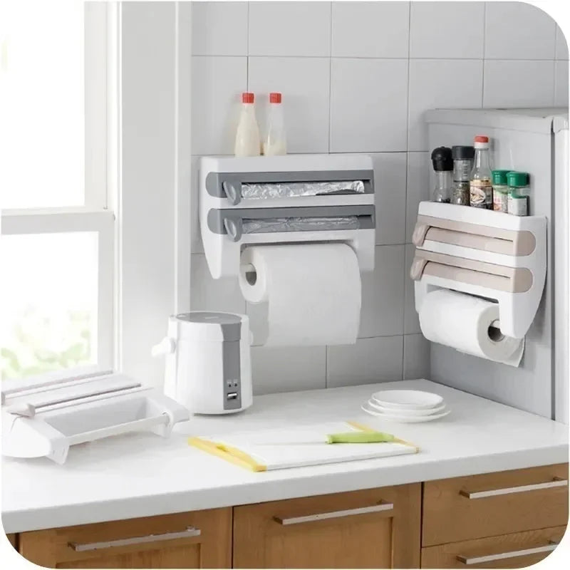 Wrap Organizer for the Kitchen