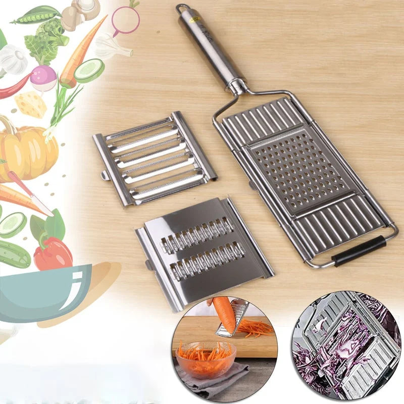 Multifunctional Vegetable Slicer with 4 Blades