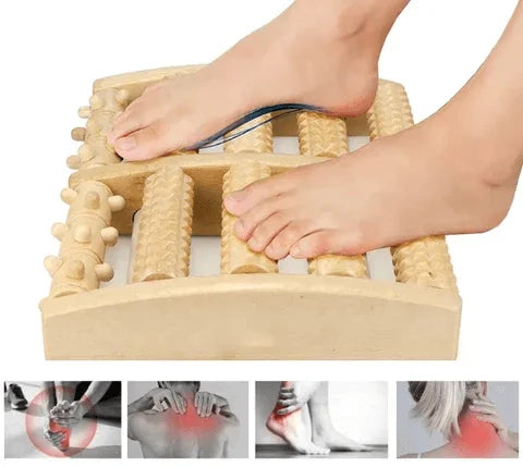 Wooden Foot Massage Board – Reflexology Massage