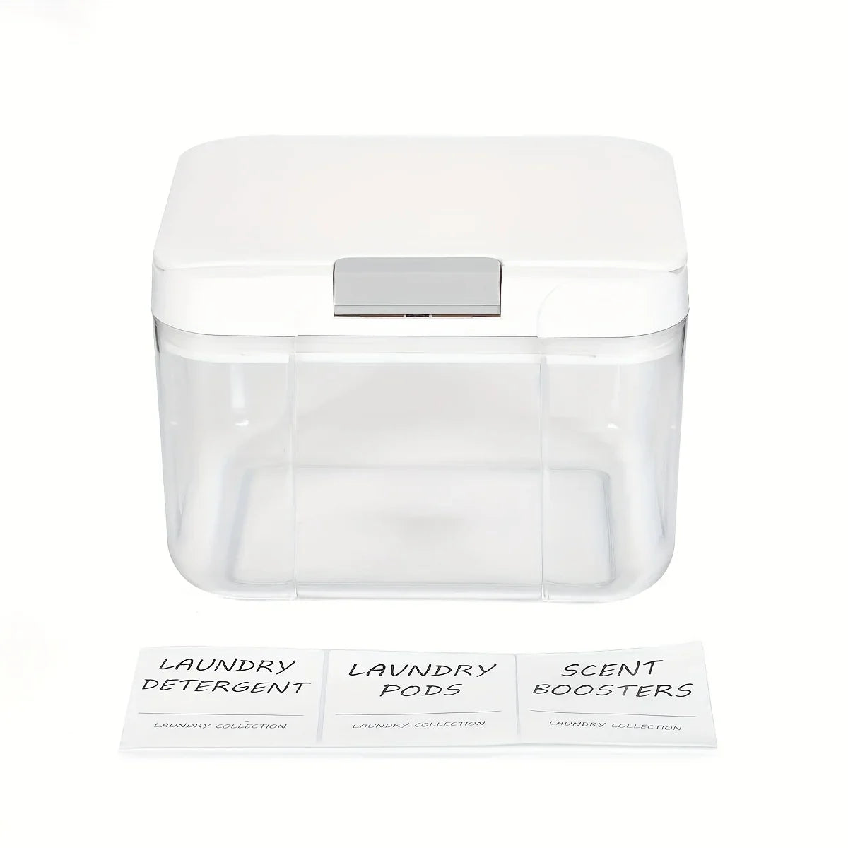 Laundry Detergent Pods Storage Box with Lid