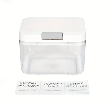 Laundry Detergent Pods Storage Box with Lid