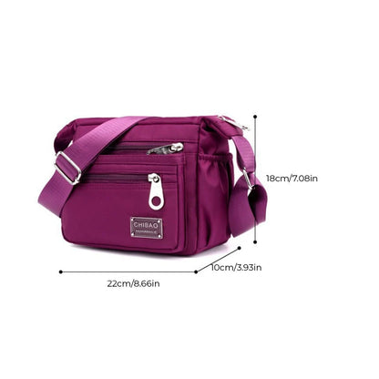 Women's Crossbody Bag Nylon Water-Repellent