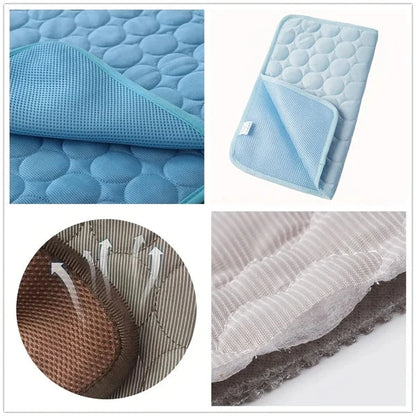 Cooling Mat for Dogs & Cats with Gel Pad