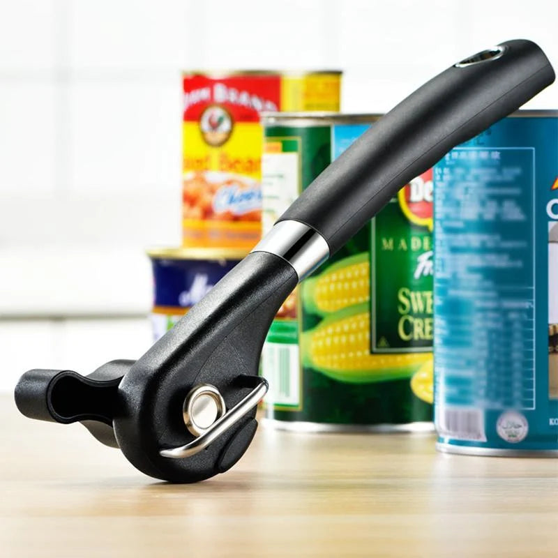 Stainless Steel Can Opener with Comfort Handle
