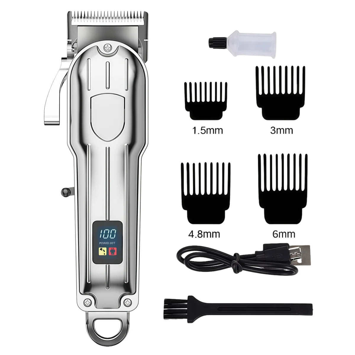 VeroTrim™ Digital Hair Clipper — Perfect Cuts for Your Confident Style Moment