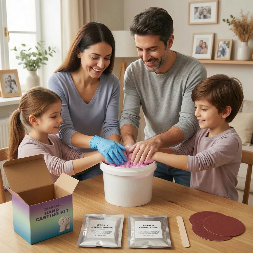 3D Handprint Plaster Set – A Touching Memory