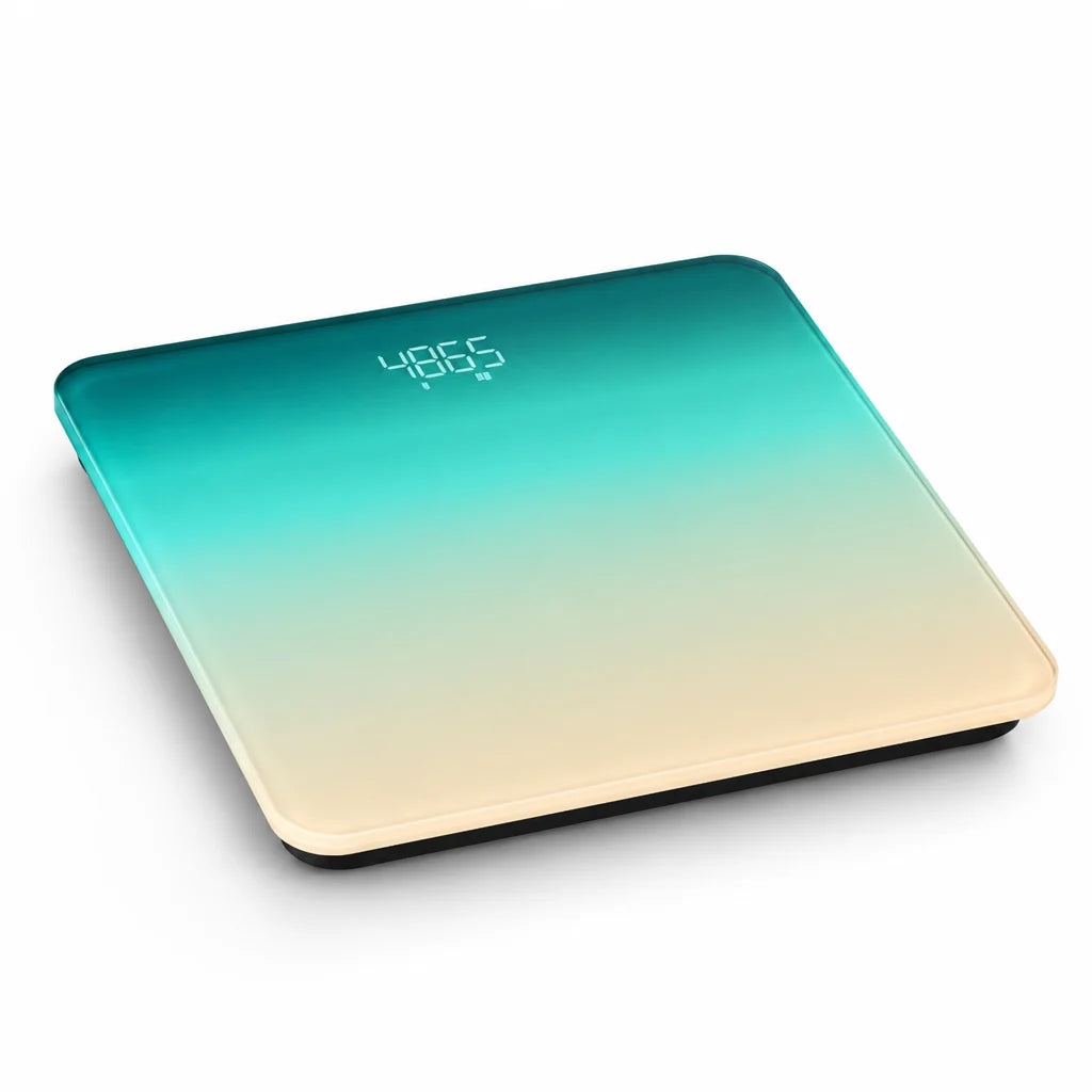 High-Precision Gradient LCD Glass Body Scale (180 kg Capacity)