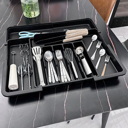 Expandable Drawer Organizer for Cutlery