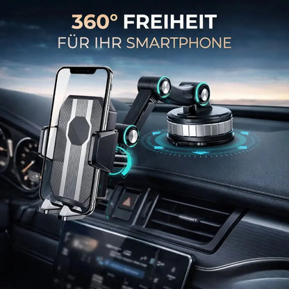 Car phone holder with suction cup & 360° rotation 2.0