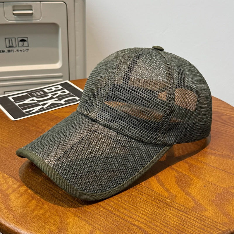 Mesh Baseball Cap with Breathability