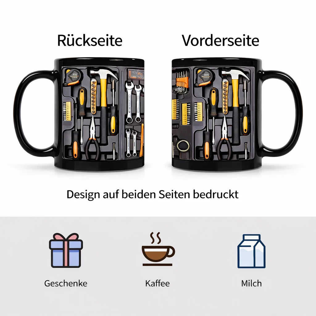 CraftMaster™ Precision Mug — Celebrate your maker power with every sip in rugged style