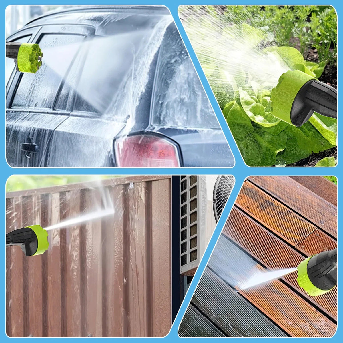 TurboJet™ High-Pressure Cleaner — Effortless, Scratch-Free Cleanliness Anywhere