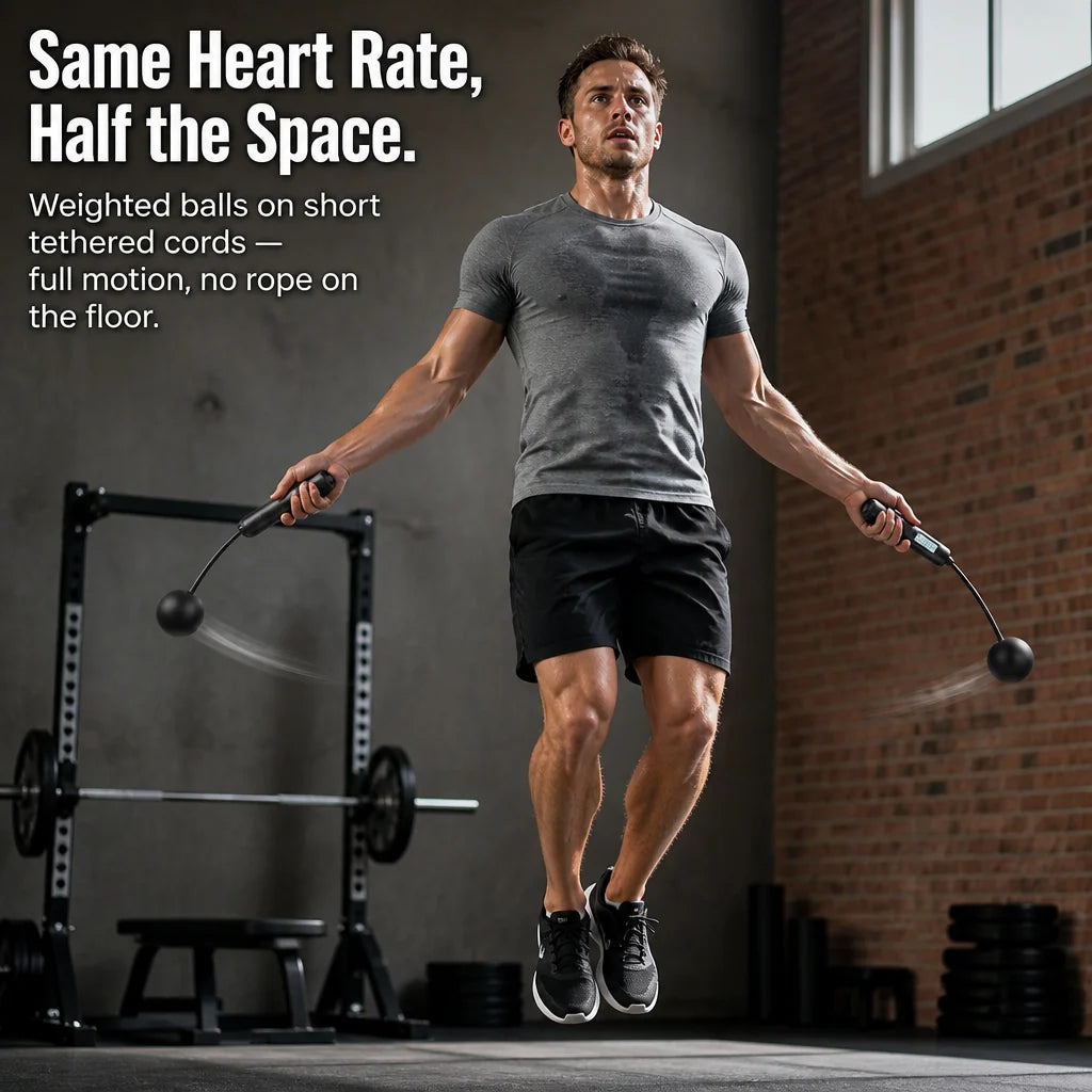 PulseRope Wireless Jump Rope with LCD Display