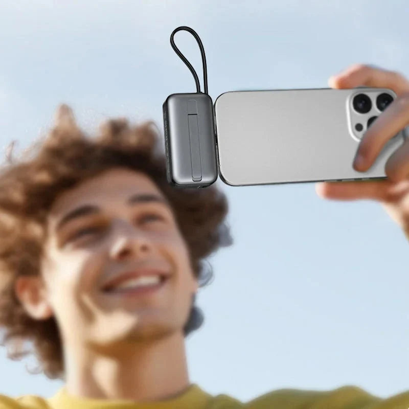 Magnetic 3-in-1 Power Bank with Wireless Charging