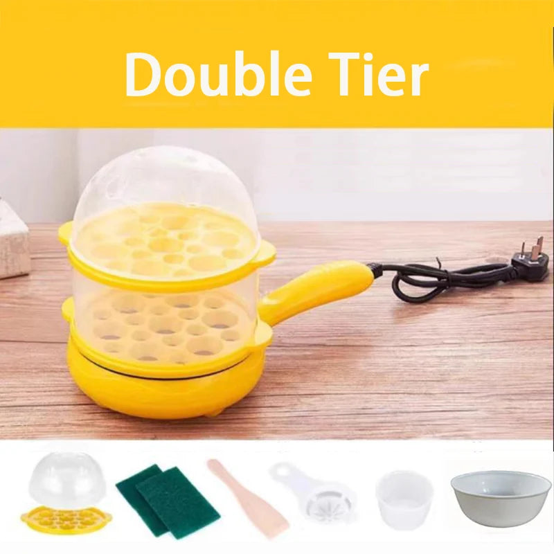 2-in-1 Electric Pan & Egg Cooker