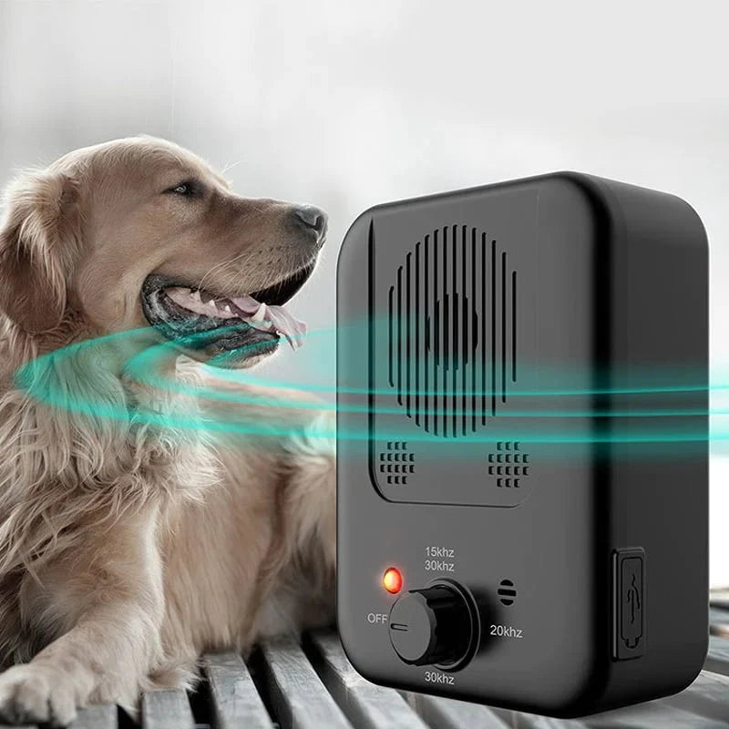 SilentGuard™ – Ultrasonic Anti-Bark Device for Home & Garden