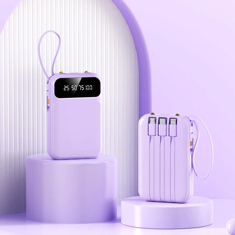 Portable Power Bank with Digital Display