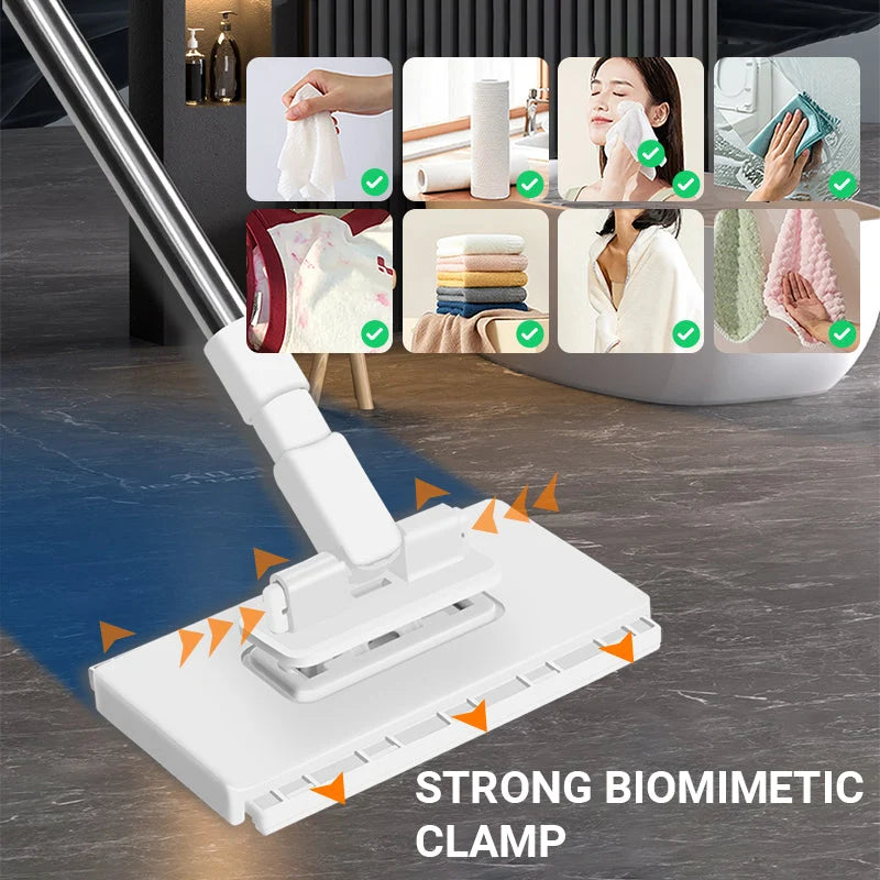 ReachClean Cloth Holder Mop Extendable Hygienic