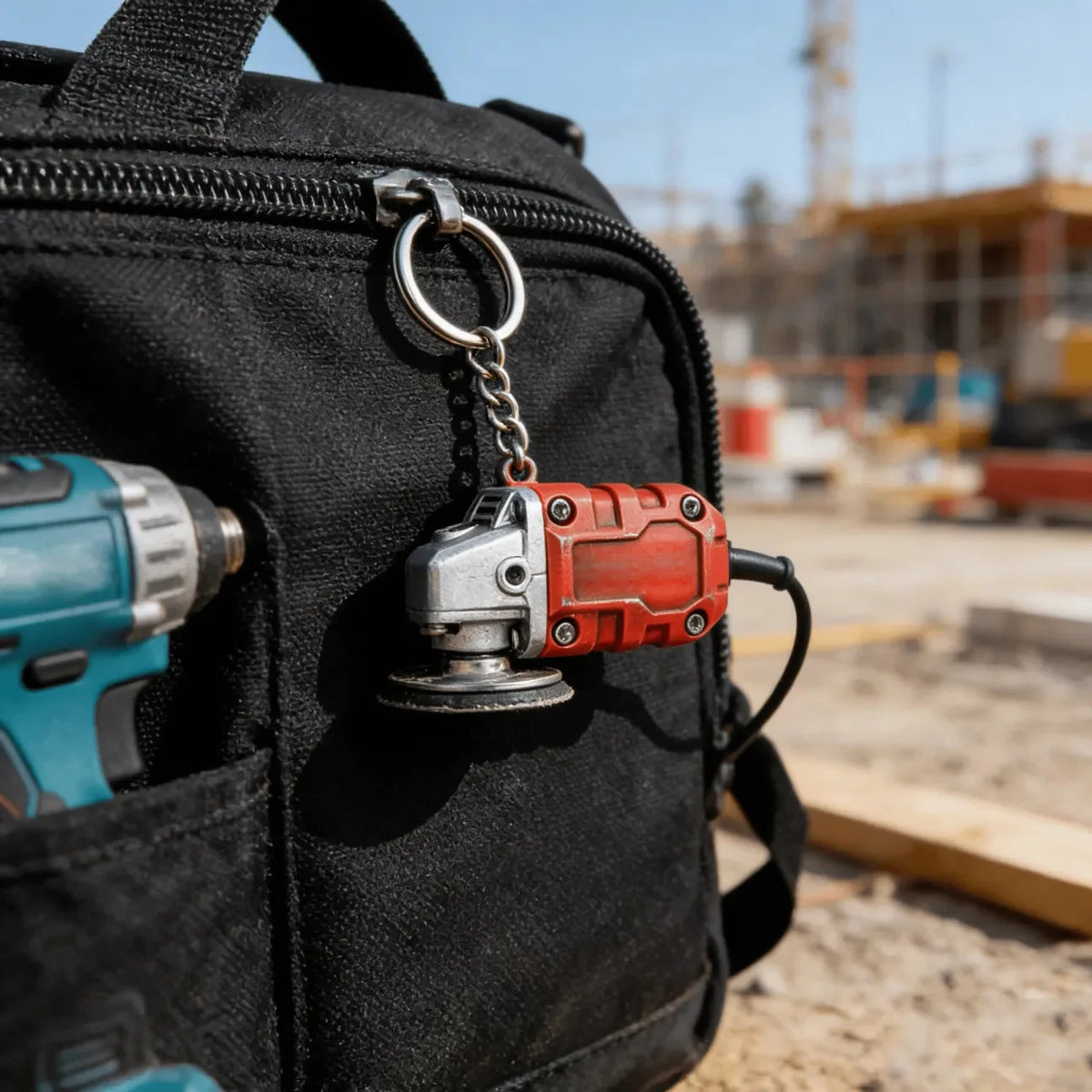 EdgeCraft™ Mini Grinder Keychain — Compact, Decorative, and Always Within Reach