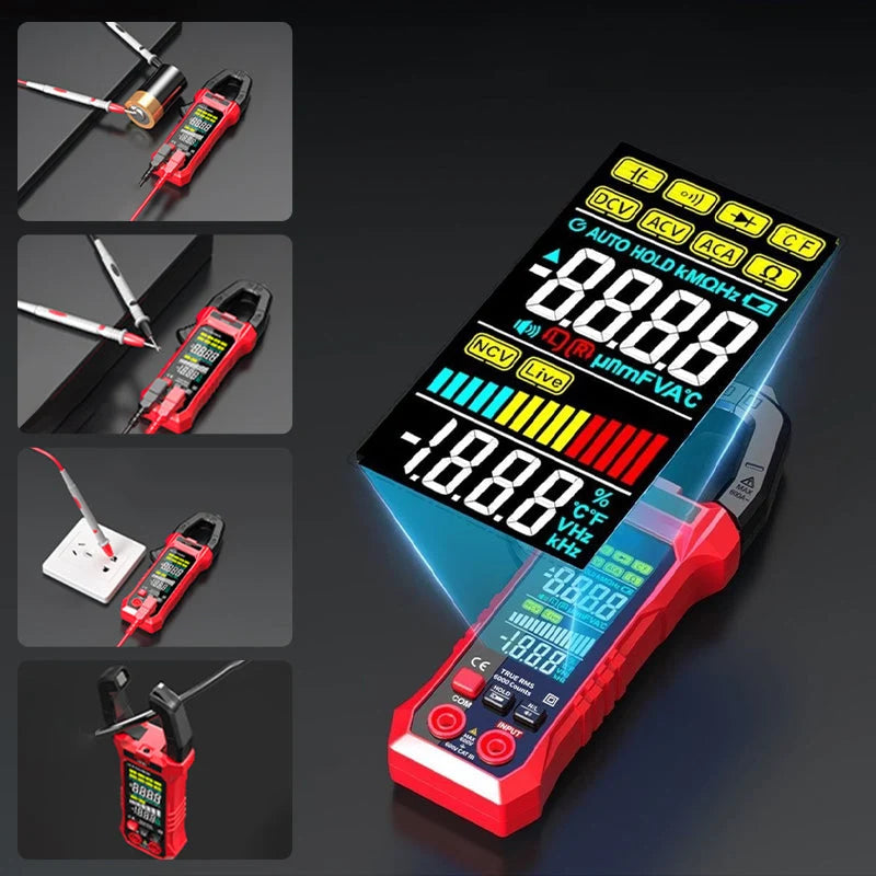 Digital Clamp Meter – Multifunction Measuring Device