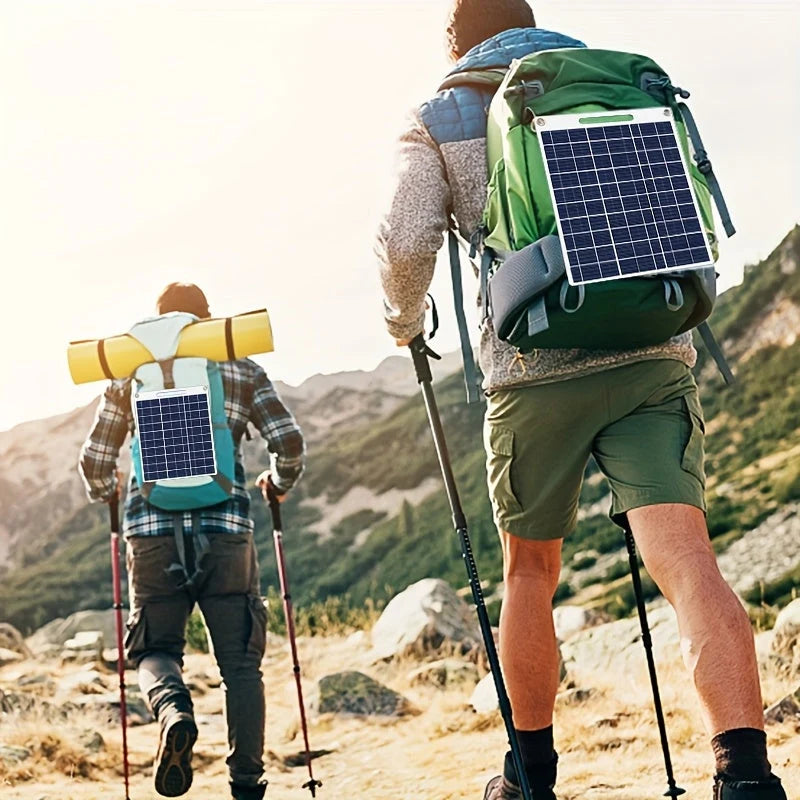 Portable Solar Panel Charger with USB Output