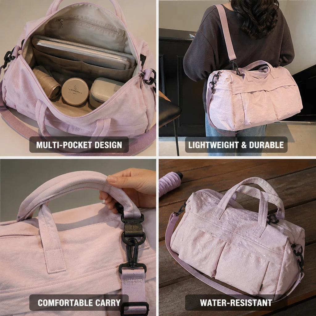 Durable Lightweight Everyday Bag with Multiple Compartments