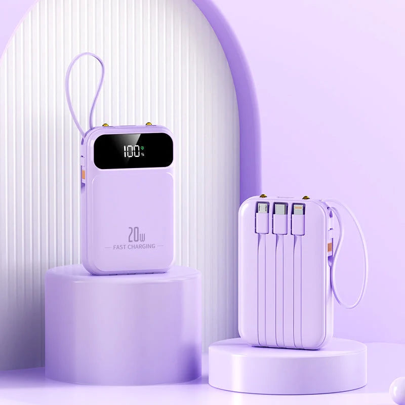 Portable Power Bank with Digital Display