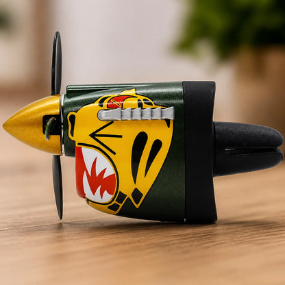AeroLegend™ — Bring Your Car to Life and Attract All Eyes with Rotating Airplane Charm!