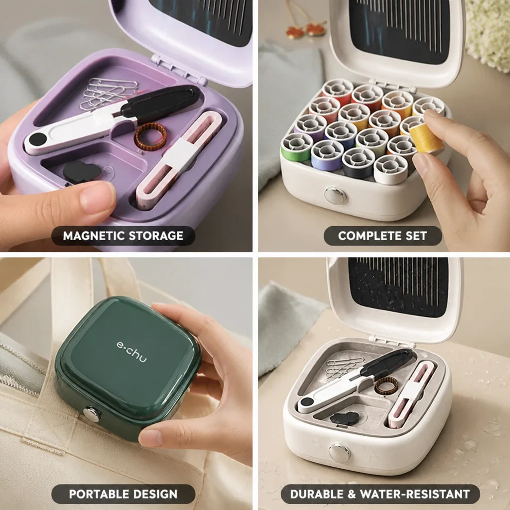 Magnetic Needle Storage Sewing Kit