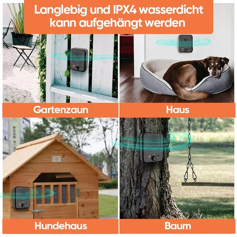 SilentGuard™ – Ultrasonic Anti-Bark Device for Home & Garden