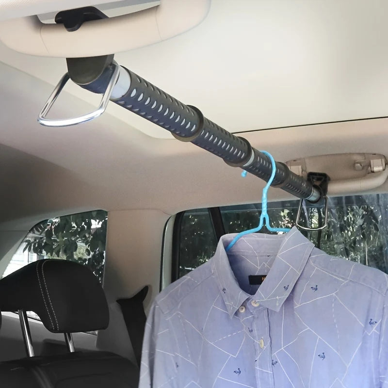 Telescopic Car Clothes Rail