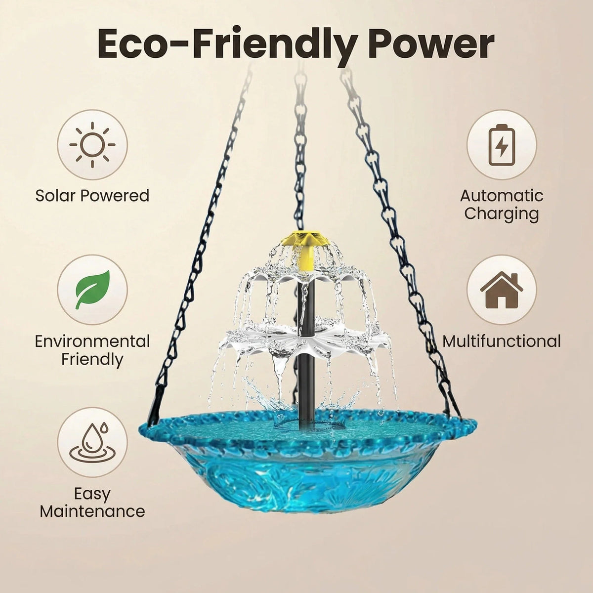 AquaLuxe™ — Give Your Garden Magical Vitality Without Electrical Connection