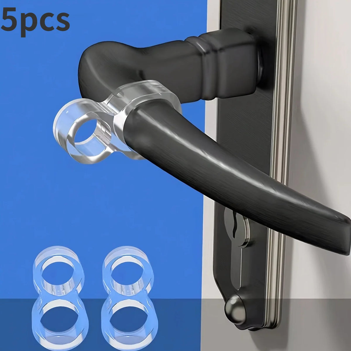 Door Handle Bumper Set of 5 Silicone