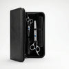 Stainless Steel Hair Scissors Set for Thinning and Cutting (Razor Comb & Case)