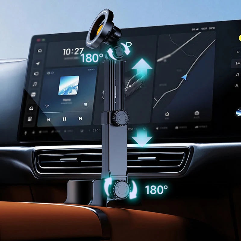 Car Drink Holder Phone Holder 360° Adjustable