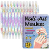 Nail Art Marker Set with Dual Tip