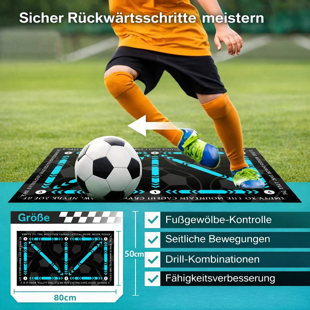 NeatNest™ — Soccer Training Mat for Technique & Coordination – For Indoor and Outdoor Training