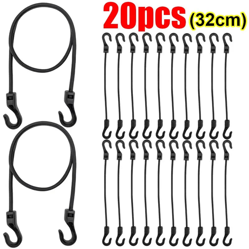 Bungee Cord with Double Hooks for Camping