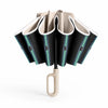 Automatic reversible windproof and reflective umbrella