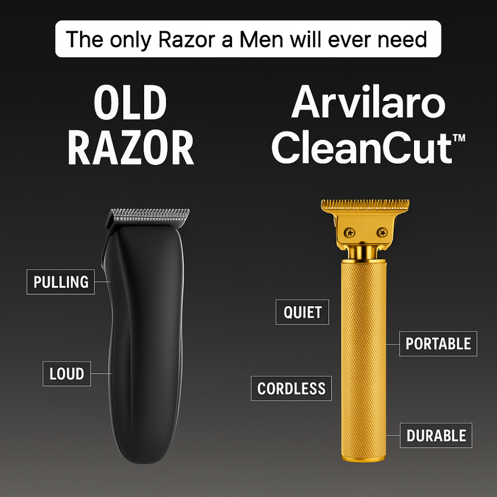 Trimmer with Carbon Steel Blades