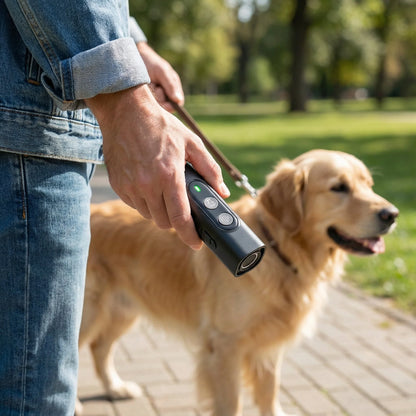 Ultrasonic Dog Trainer USB Rechargeable