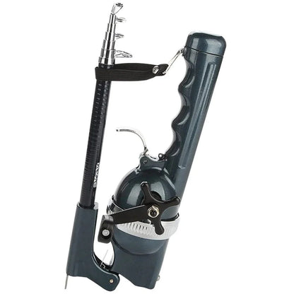 Telescopic Fishing Rod 134 cm with Integrated Reel