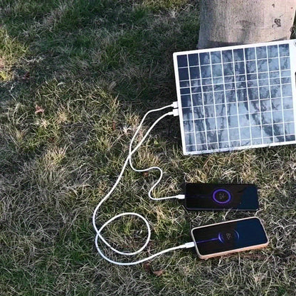 Portable Solar Panel Charger with USB Output