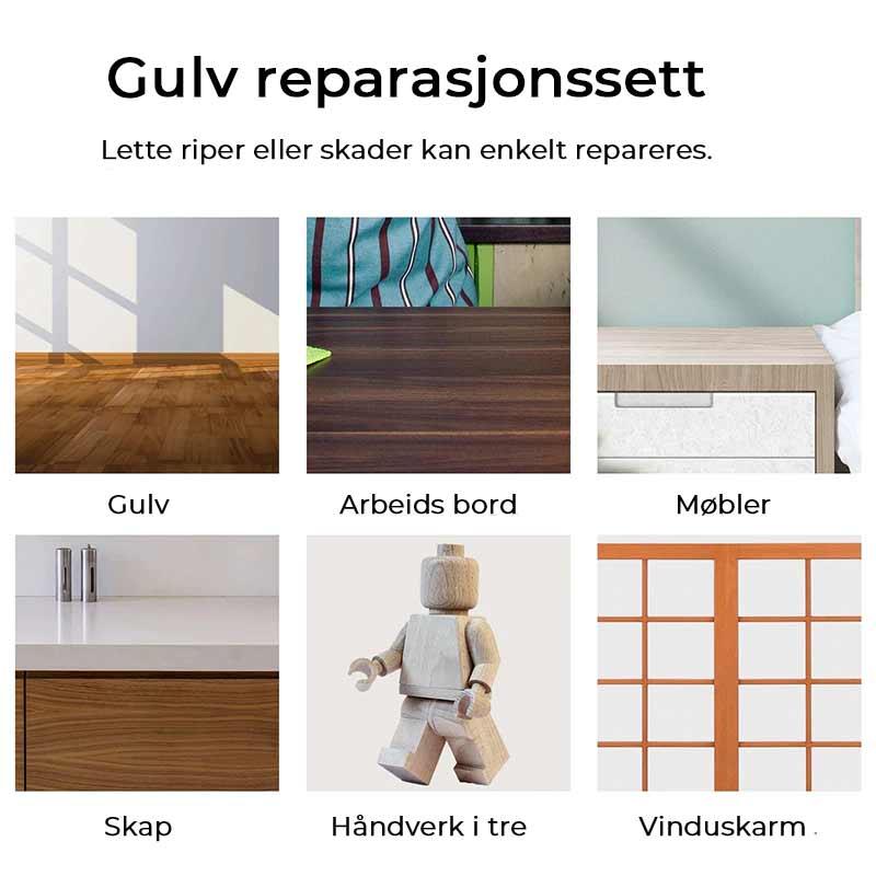 Repair Kit for Wooden Floors and Furniture