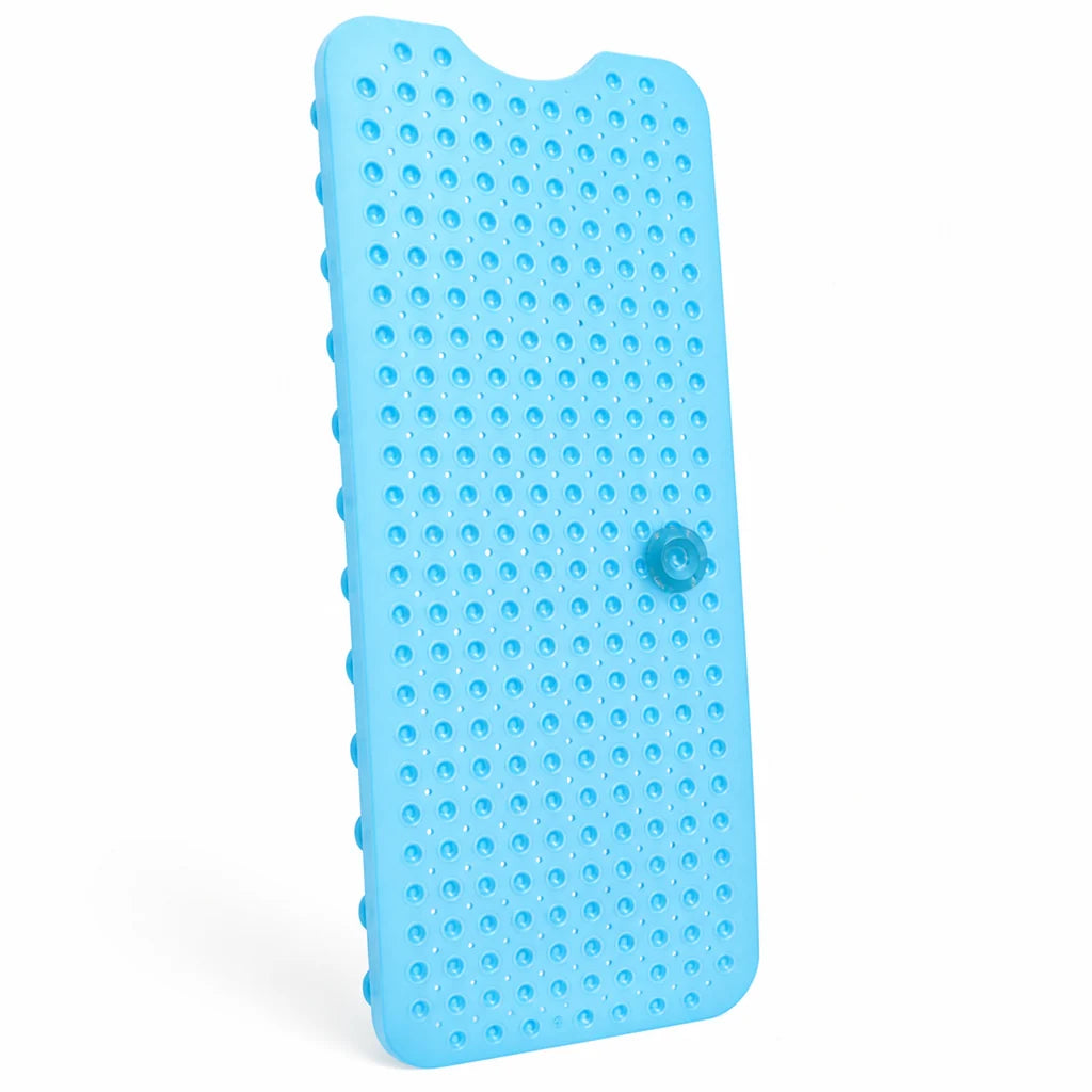 Extra-Long Non-Slip Bath Mat (Suction Cups & Drain Holes)