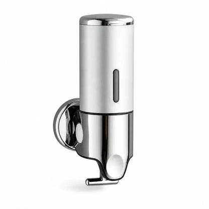 Space-saving stainless steel wall-mounted soap dispenser (500ml)