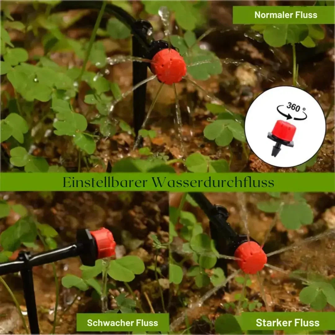 AquaDrop Drip Irrigation 100 Pieces